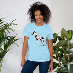 Dog's Serene Sunset Unisex T-Shirt