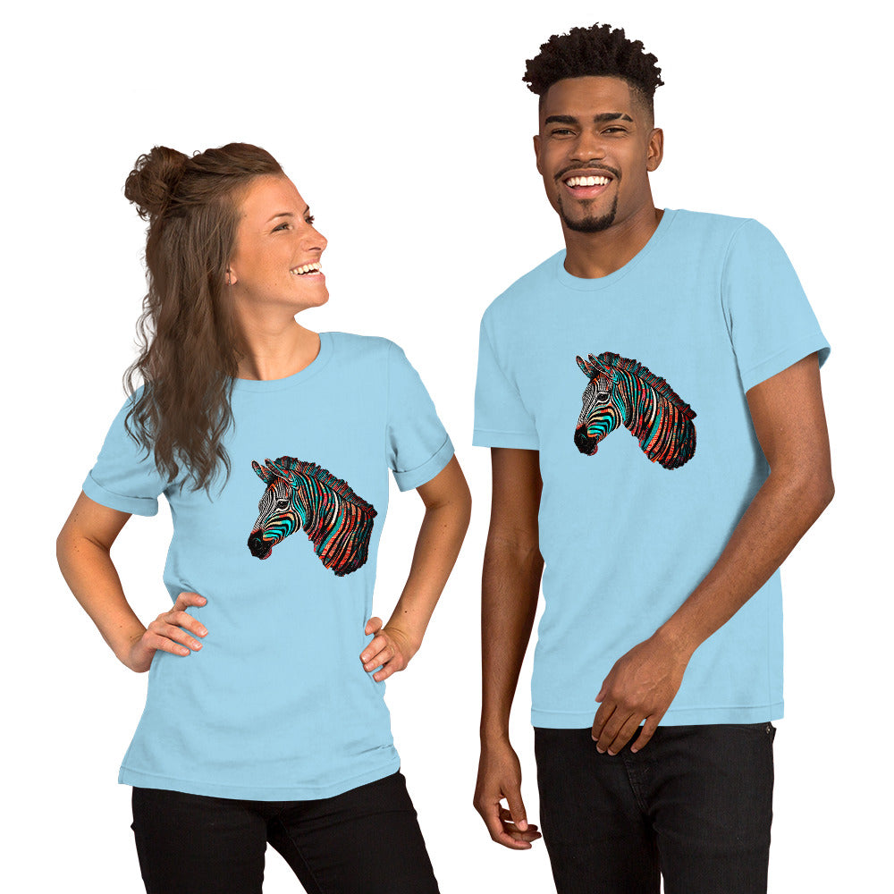 Zealous Zebra Zest Unisex T-Shirt