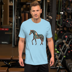 Equestrian Evening Elegance Unisex T-Shirt