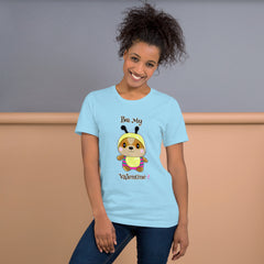 Bee My Valentine Unisex Staple T-Shirt