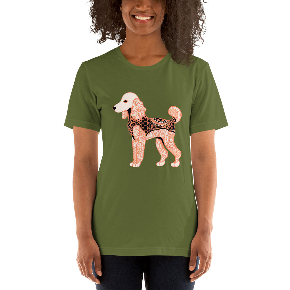 Poodle's Gentle Gaze Unisex T-Shirt