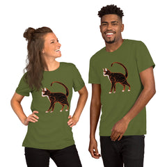 Cat’s Gentle Gaze Unisex T-Shirt