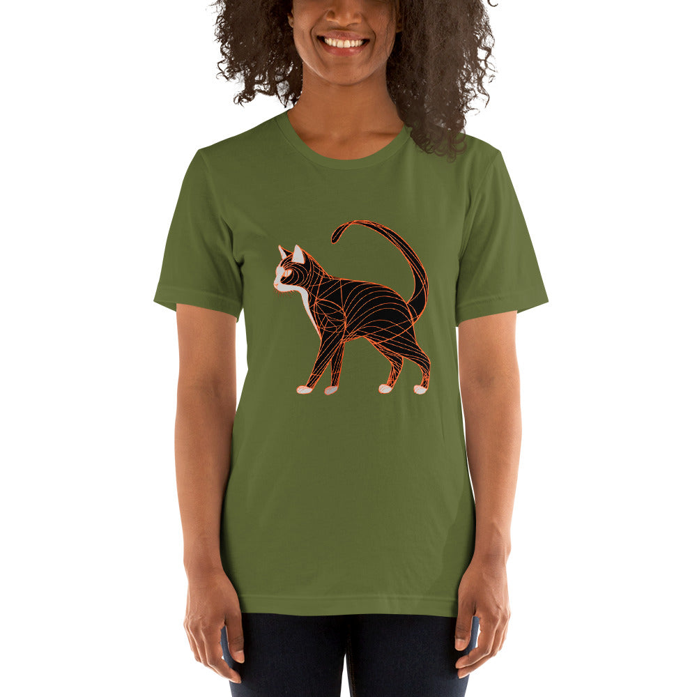 Cat’s Gentle Gaze Unisex T-Shirt