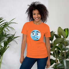 Colorful Unisex Staple T-Shirt with Emoji Print