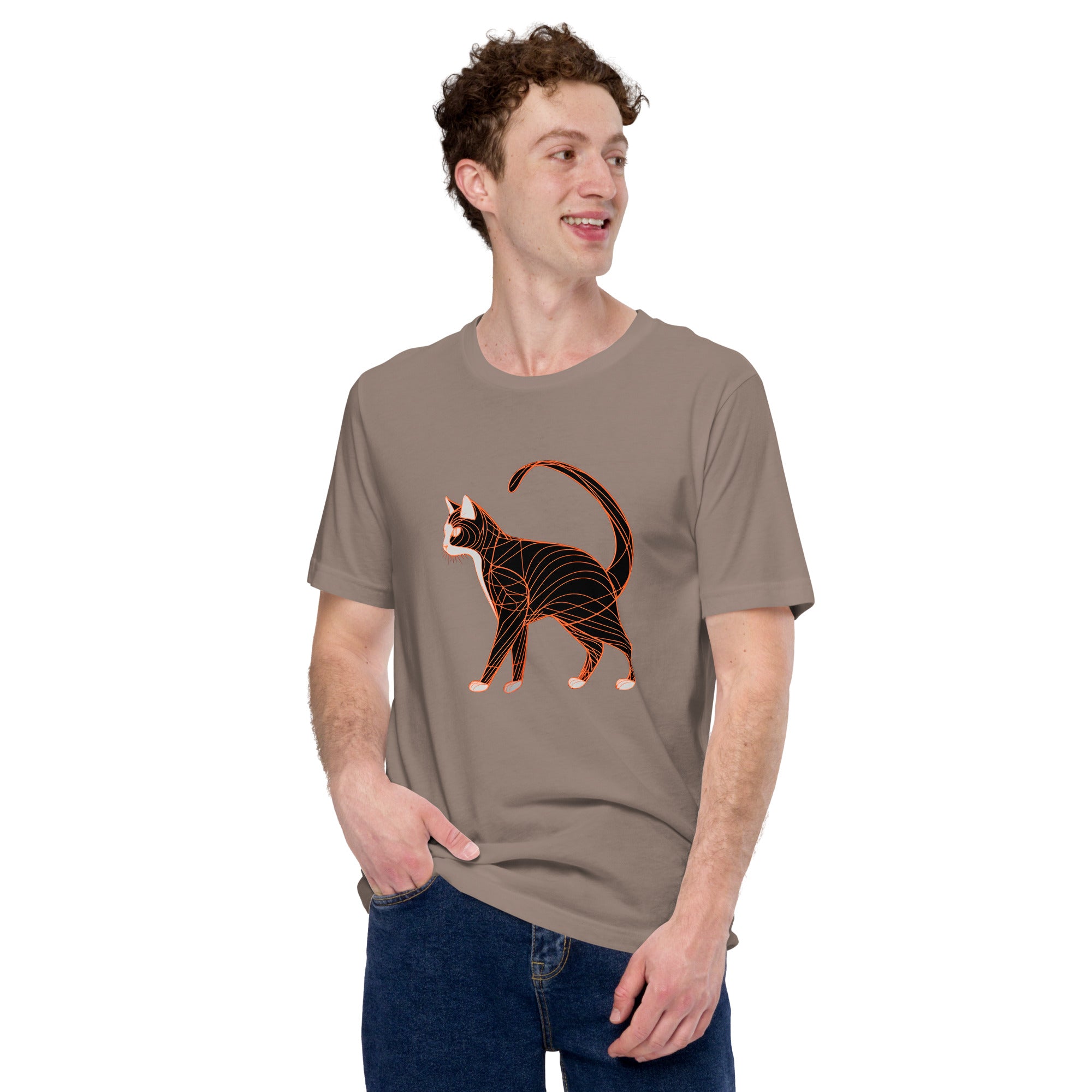 Cat’s Gentle Gaze Unisex T-Shirt