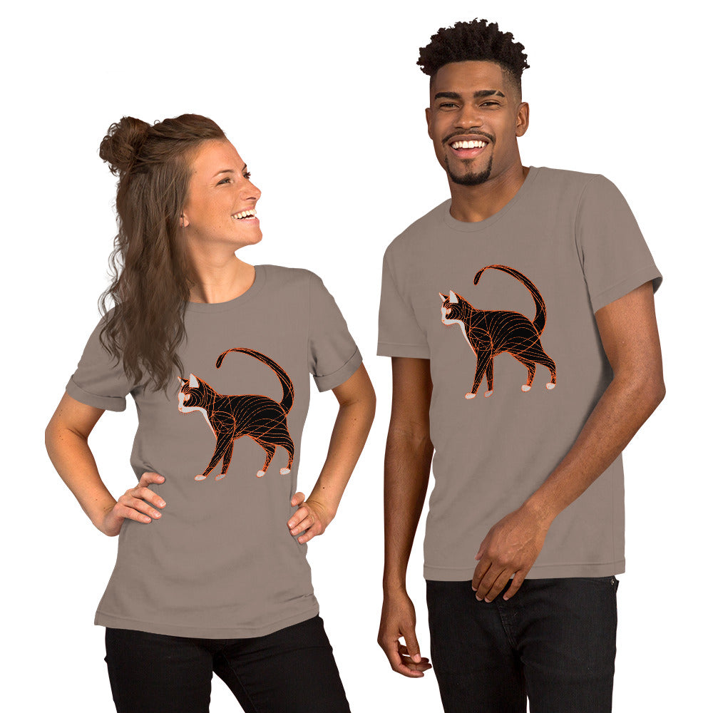 Cat’s Gentle Gaze Unisex T-Shirt