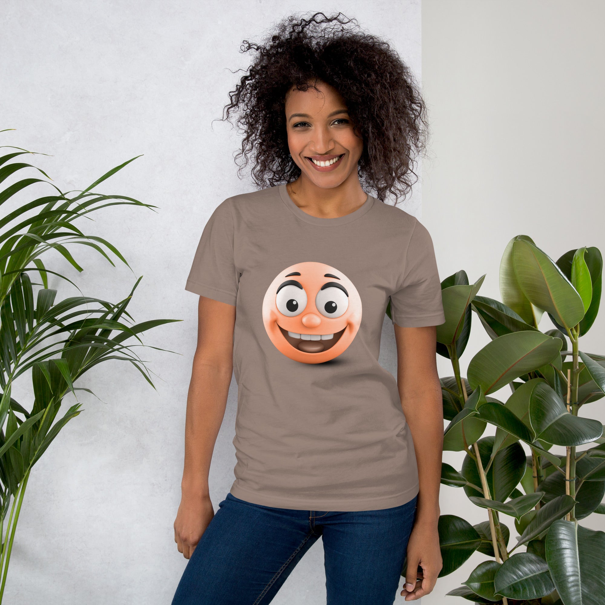 Fun Unisex T-Shirt with Emoji Design