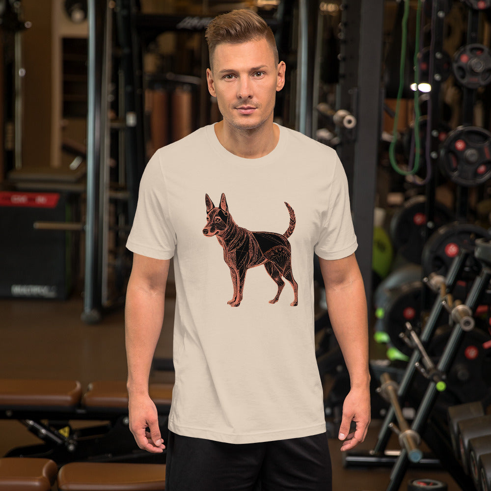 Dog's Elegant Echo Unisex T-Shirt