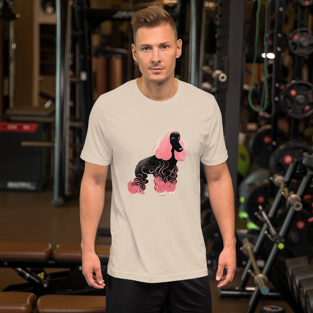 Poodle's Playful Poses Unisex T-Shirt