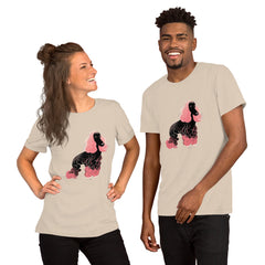 Poodle's Playful Poses Unisex T-Shirt