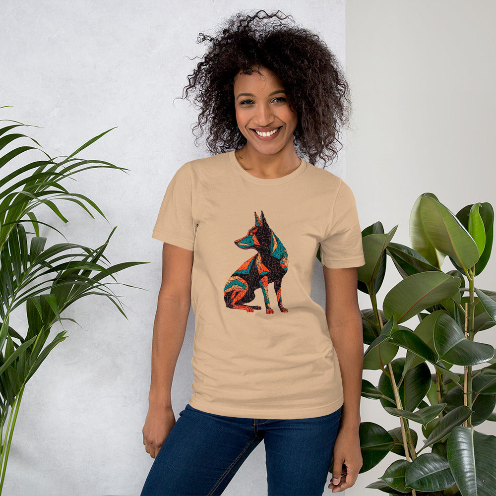 Canine's Gentle Grin Unisex T-Shirt