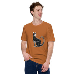 Whimsical Whiskered Wanderer Unisex T-Shirt