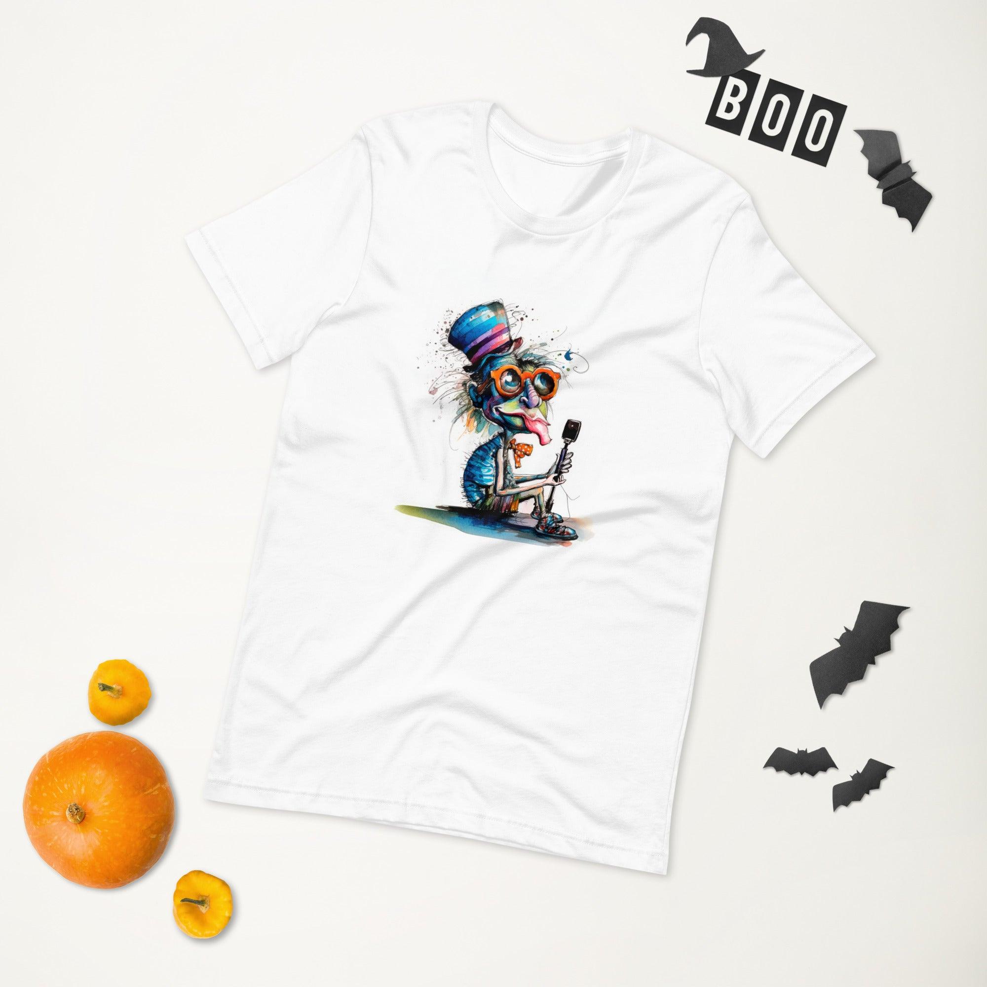 Cartooned Charm Unisex Artistic T-Shirt - Beyond T-shirts