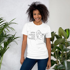 Elegant Minimalism One Line Art Unisex Tee - Beyond T-shirts