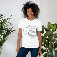 Unisex Canvas Of Expression One-Line Art Tee - Beyond T-shirts