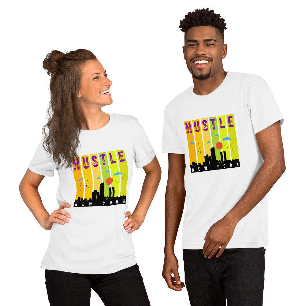 Unisex Hustle Harder Graphic Tee - Beyond T-shirts