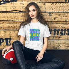 Futuristic Digital Typography Unisex Staple T-Shirts - Beyond T-shirts