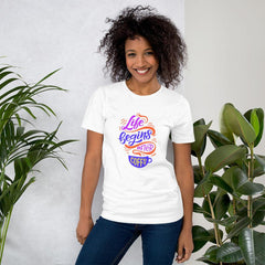 Vintage Typography Revival Tee - Beyond T-shirts