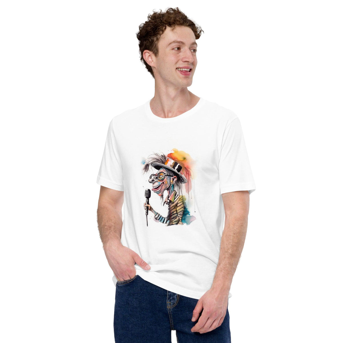 Playful Portraits Unisex Caricature T-Shirt - Beyond T-shirts