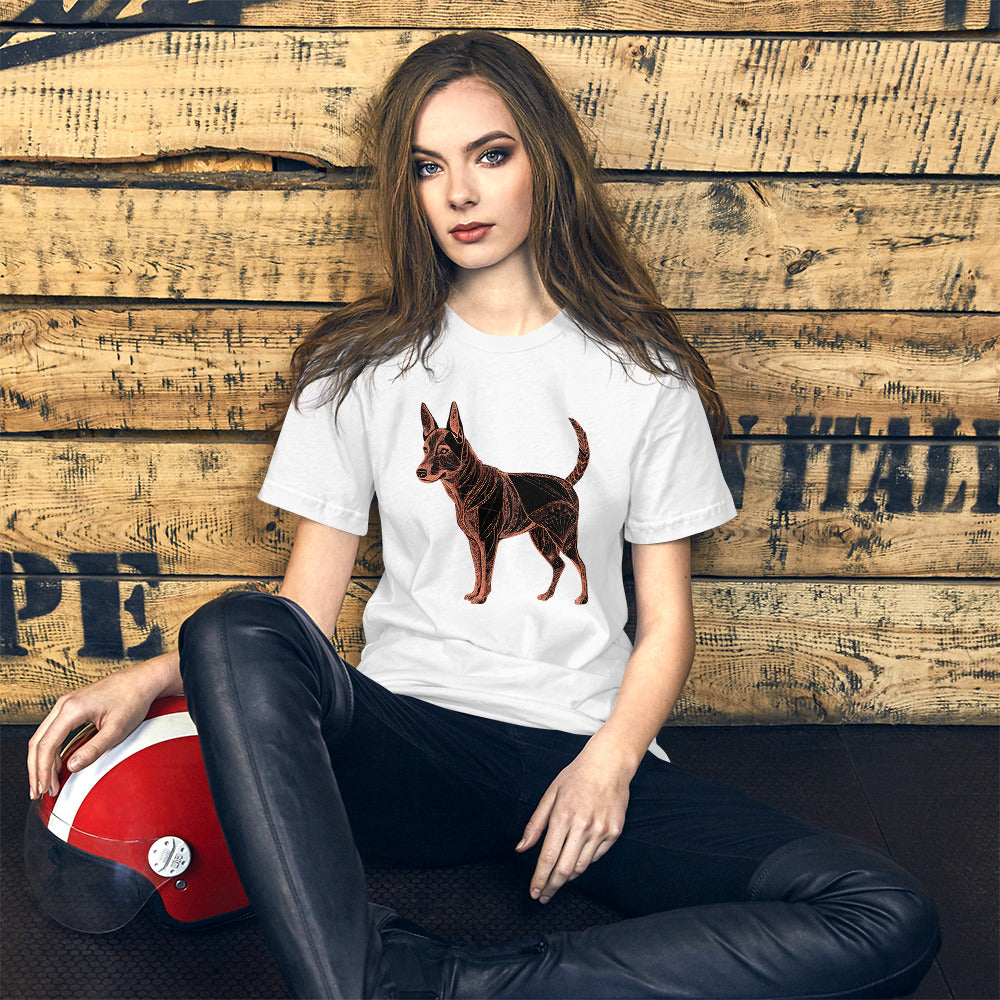 Dog's Elegant Echo Unisex T-Shirt