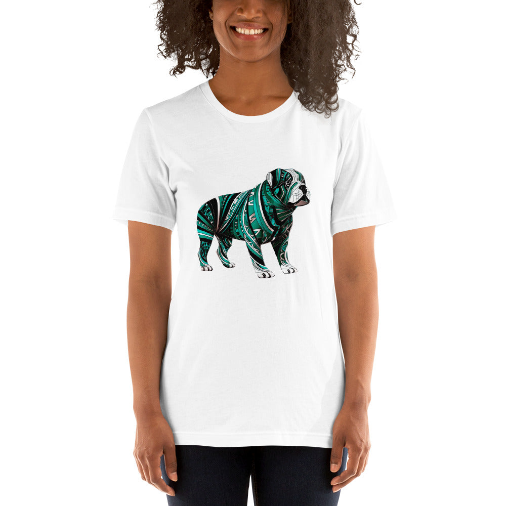 Bulldog's Blissful Bounce Unisex T-Shirt