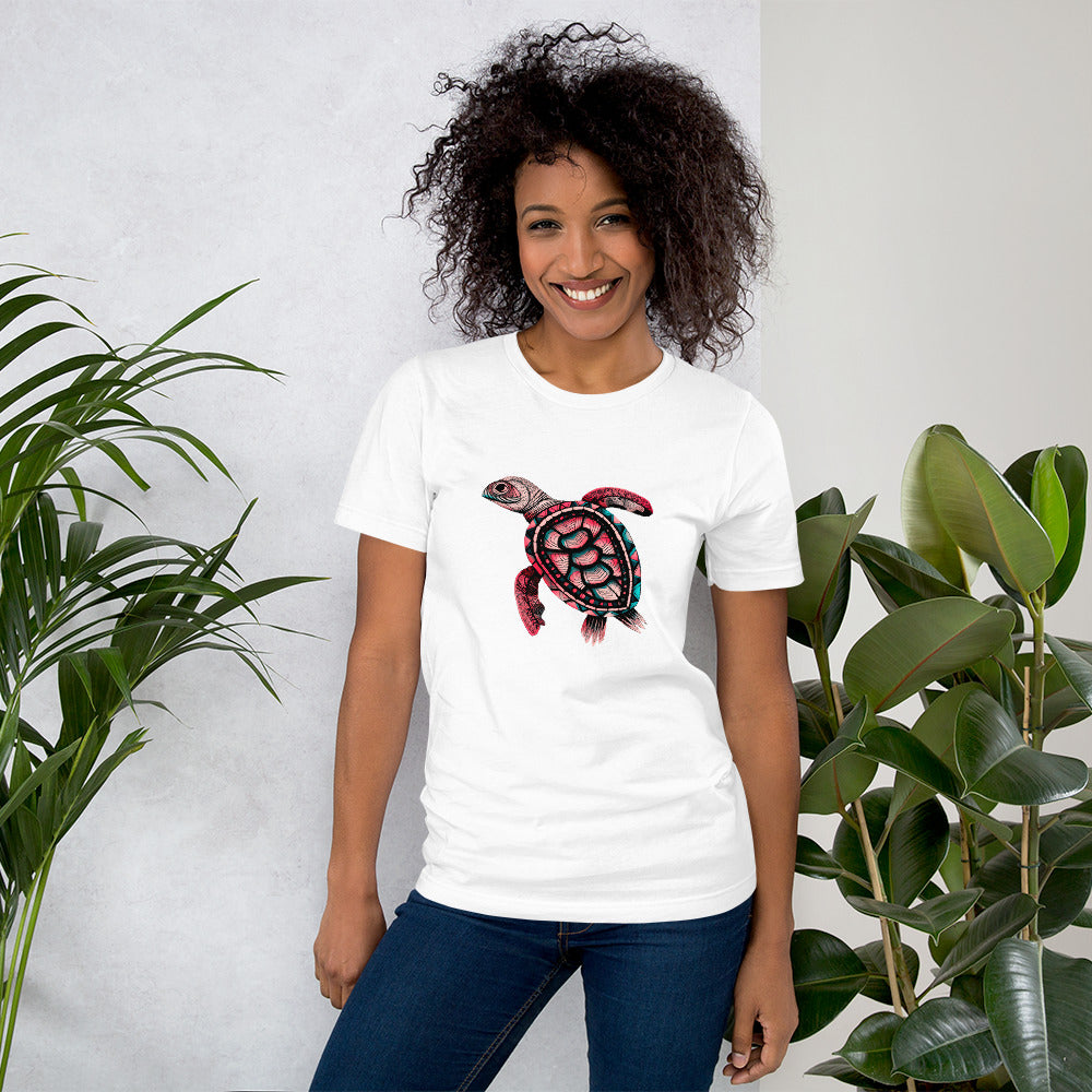 Tranquil Turtle Travels Unisex T-Shirt