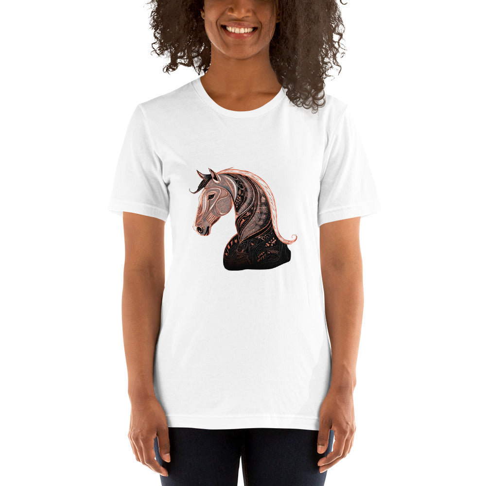 Horse’s Gentle Journey Unisex T-Shirt