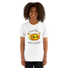 Your Face Needs My Kisses Unisex Staple T-Shirt