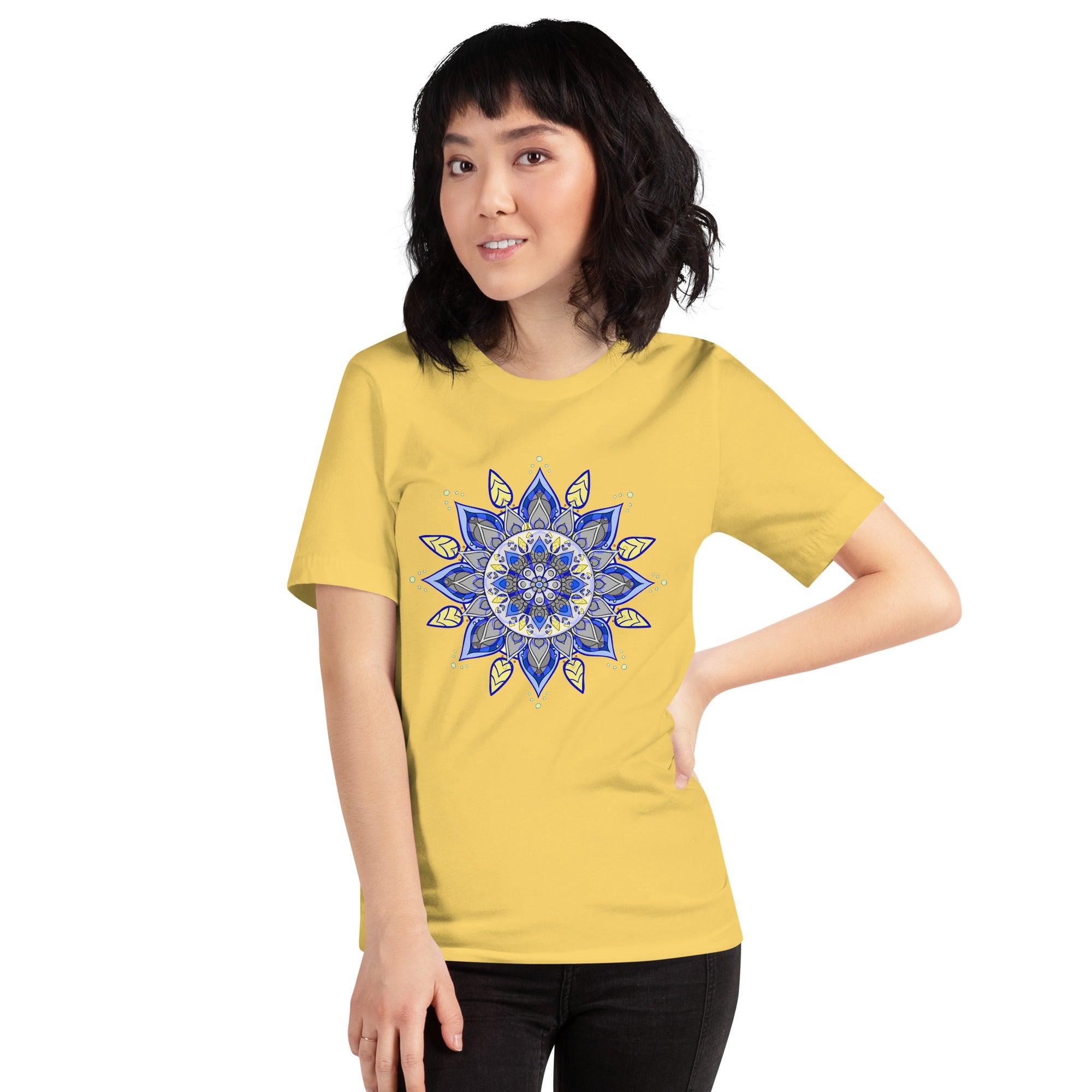 Lotus Harmony Mandala Unisex Tee - Beyond T-shirts