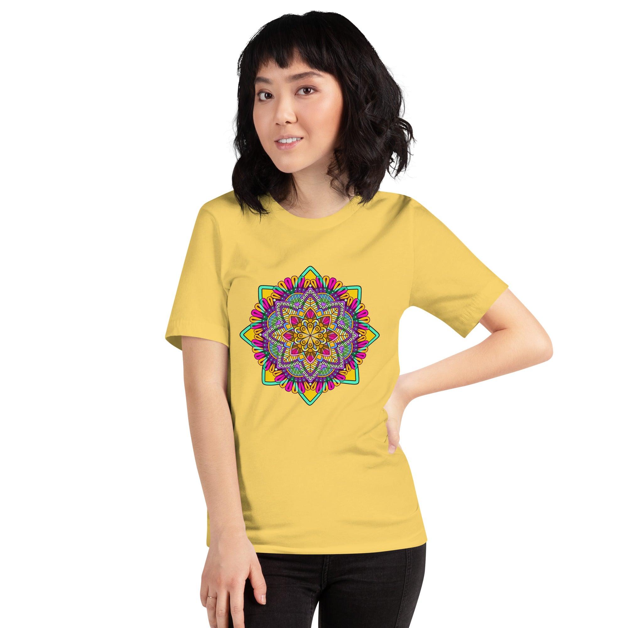 Mandala Cosmic Echoes Unisex Tee - Beyond T-shirts