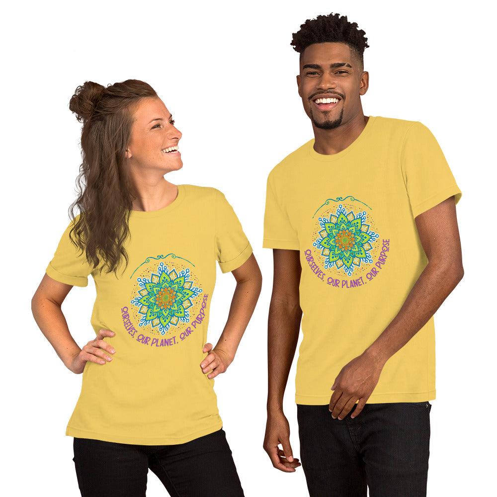 Floral Mandala Unisex T-shirt - Beyond T-shirts