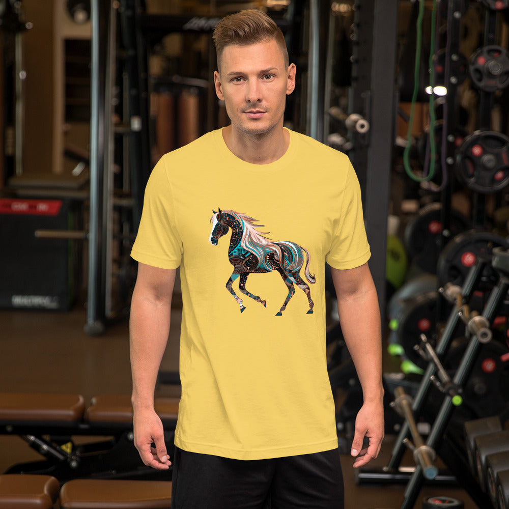 Galloping Grace Under the Stars Unisex T-Shirt