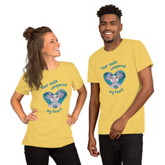 Your Smile Conquered My Heart Unisex Staple T-Shirt