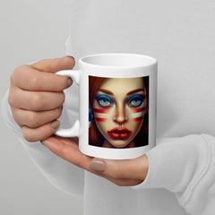 United We Stand White Glossy Mug - Beyond T-shirts