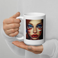 United We Stand White Glossy Mug - Beyond T-shirts