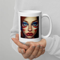 United We Stand White Glossy Mug - Beyond T-shirts