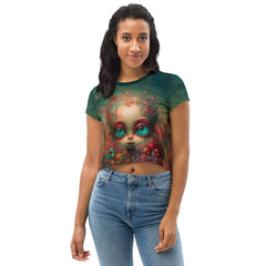 Urban Jungle All-Over Print Crop Tee - Beyond T-shirts