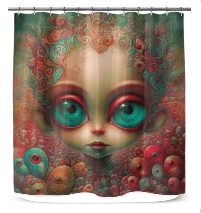 Urban Jungle Shower Curtain - Beyond T-shirts