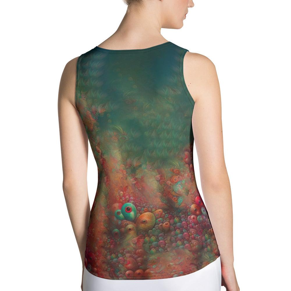 Urban Jungle Sublimation Cut & Sew Tank Top - Beyond T-shirts