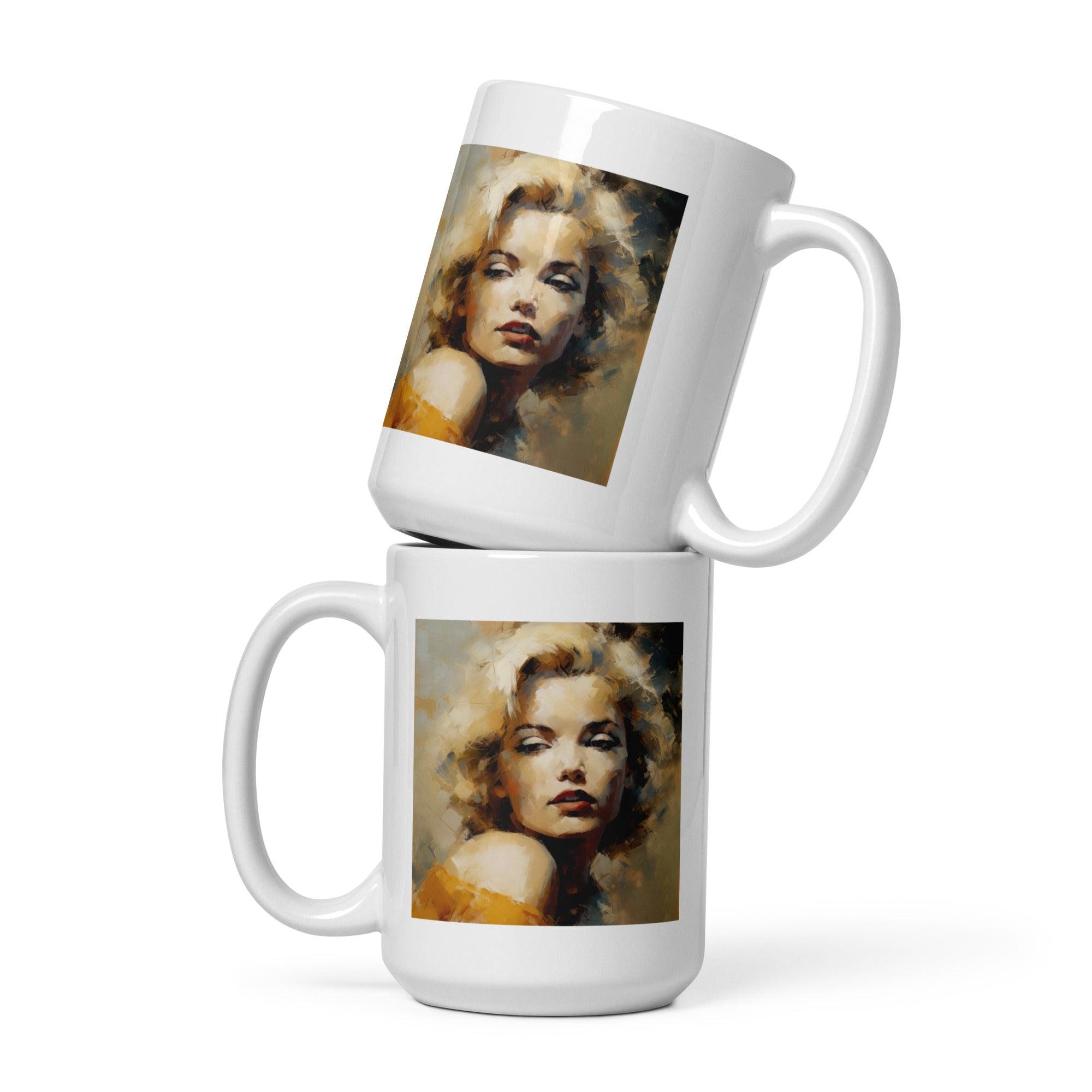 Urban Sketches White glossy mug - Beyond T-shirts