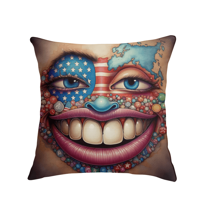 USA Unleashed Indoor Pillow - Beyond T-shirts