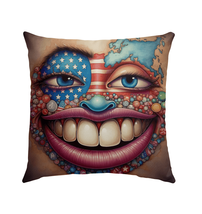 USA Unleashed Outdoor Pillow - Beyond T-shirts