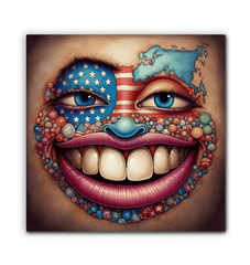 USA Unleashed Wrapped canvas - Beyond T-shirts