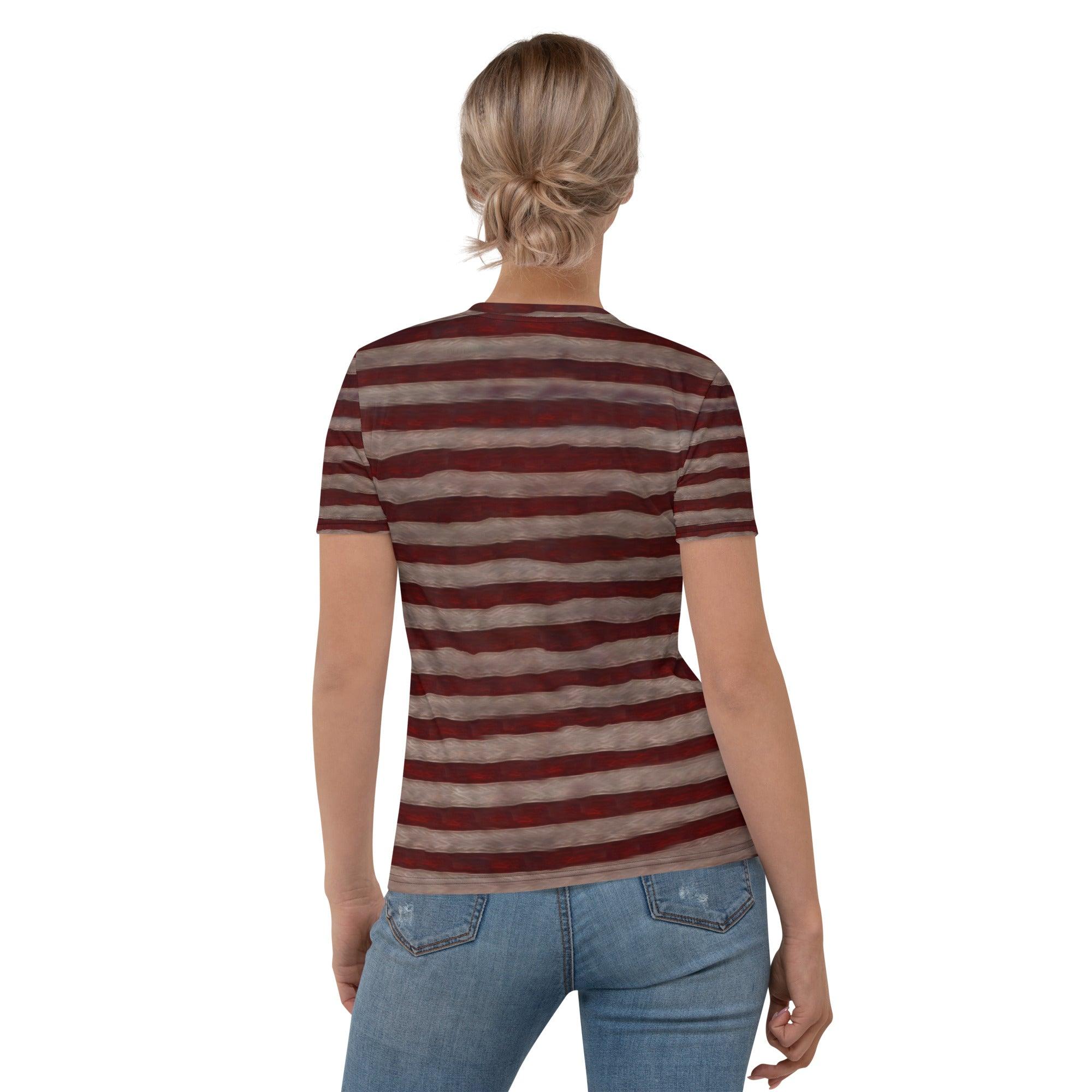 USA Up Close Women's T-shirt - Beyond T-shirts