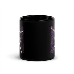 Vibrant Feminine Movement Style Black Glossy Mug - Beyond T-shirts