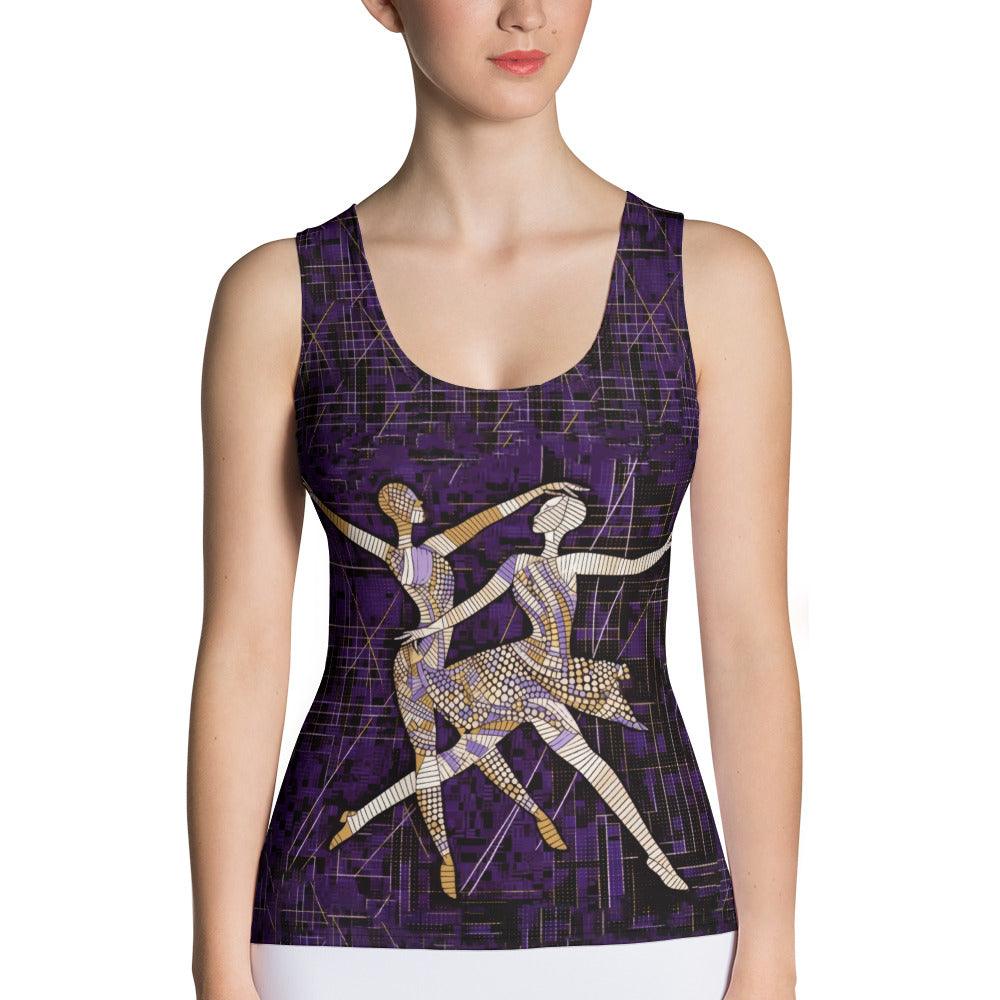 Vibrant Feminine Movement Style Sublimation Cut & Sew Tank Top - Beyond T-shirts