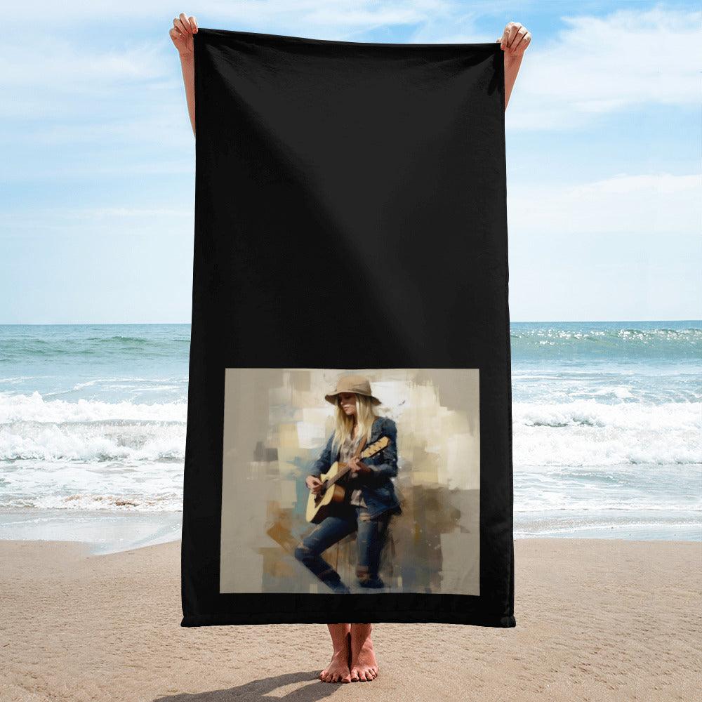 Vibrant Soundscapes Towel - Beyond T-shirts