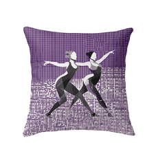 Colorful indoor pillow designed for dancers