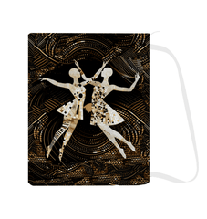 Women's elegant laundry bag with dance-inspired design.