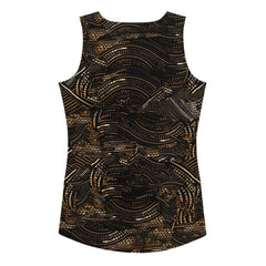 Vibrant Women's Dance Elegance Sublimation Cut & Sew Tank Top - Beyond T-shirts